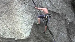 Valle dell Orco, Fessura du Panneton 6c+