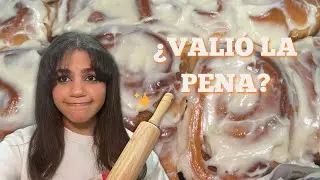 ME SALIERON LOS CINNAMON ROLLS!!!