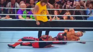 Dominik Mysterio Backstab Rey Mysterio & The Edge in Clash at the castle 2022 #reymysterio #theedge