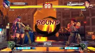 Ultra Street Fighter IV PS3: stv_ow (Poison) vs Daikak (Ryu)