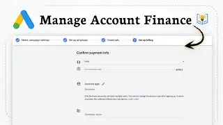 How to set up Google Ads billing (Payment Method)