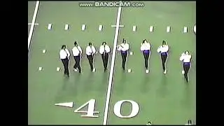 Brooks County High School Marching Trojan Band 1994 Half time Show Georgia Dome