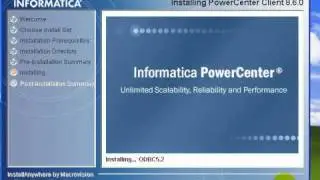 Informatica: Client Installation on Windows XP