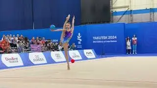 Arina Kovshova Ball EF Children of Asia 2024