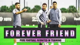 MESSI, SUAREZ, BUSQUETS, ALBA GROUP CHAT  IN CORNER AND TRAINING🥳🤩\\ Argentine Football\\ Rj Rayat