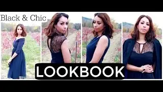 LOOKBOOK #1 Tenues All Black Chic & Glamour