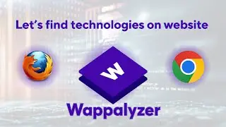 How to Use Wappalyzer (Website & Extension) | Web Tech Analyzer Tool | Learn with GSarwar
