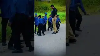 Police Love with Child #police
