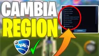 ✅COMO CAMBIAR DE REGION EN ROCKET LEAGUE👈