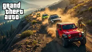 🌄 Off-Road Extremo en GTA 5 | Aventuras 4x4 en Paisajes Increíbles 🚙🔥