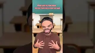When your friend tries to make you laugh🤣 #viral #shorts
