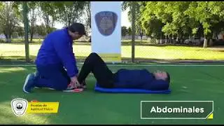 Prueba de Aptitud F&iacute;sica - Cadetes - Polic&iacute;a de la Ciudad