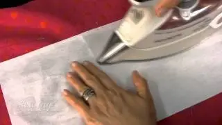 Panel Dress Sewing - Pressing the Center Back Seam on the Shell (FREE SAMPLE)