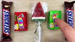 Rainbow Candy & Snickers | Visual Crunch Party 🌈🍫