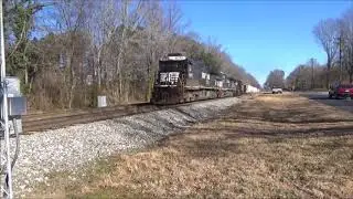 Five Row & Thomasville: Railfanning 2018-01-06
