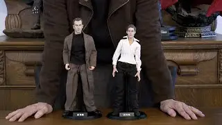 [TV Episode 4] LIE TO ME: Cal Lightman (Tim Roth) and Dr. Gillian Foster (Kelli Williams) 1/6 Scale