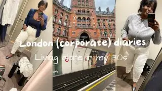 LONDON VLOG | #COS and #abercrombie autumn #midsize shop with me | come to the office with me |