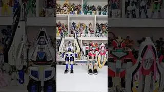 Time Force Megazord Mode Blue & Megazord Mode Red #powerrangers #powerrangerstimeforce #megazord