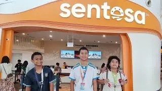 Let's explore sunny Sentosa 🏝 Island 🇸🇬 during November 2025 School Holidays 