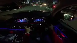 Illuminating the Night: 2023 GLS 400d | POV Driving Experience