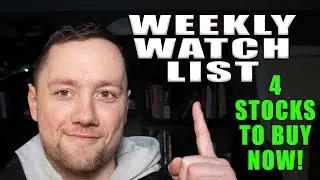 4 Stocks to Buy Now- Weekly Stock Watchlist
