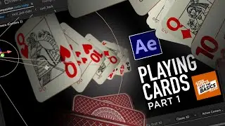 After Effects: 3D playing cards! Part 1 | Tutorial, fast & easy! #playingcards