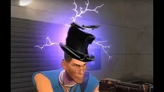TF2 Unusual - Tesla Coil Galvanized Gibus