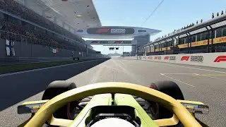 F1 2020 Chinese Grand Prix Gameplay Highlights | Podium in the rain