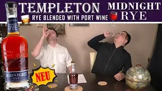 Templeton Midnight Rye - Rye Whiskey mit Portwein | The Bourbon Diaries Verkostung