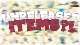Everything About Every Unreleased Item! {Animal Jam} ♡