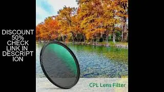 Circular Polarizing CPL Filter 37 39 40.5 43 46 49 52 55 58 62 67 72 77 mm for Nikon Canon Sony Fuji