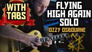 FLYING HIGH AGAIN SOLO - OZZY OSBOURNE (WITH TABS)