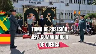 El director general, Leonardo Marcos, en la toma de posesión de la jefa de Comandancia de Cuenca