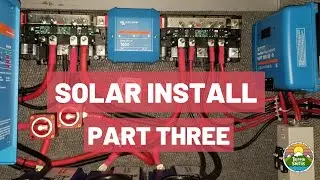 Solar part 3- making the components fit and running wires! | RV Solar Install || Full Time RV Living