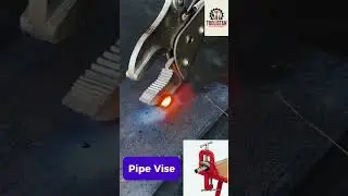 How to homemade pipe vise ? #diy #diytools #engineering #youtubeshorts
