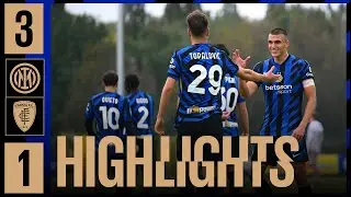 3️⃣ PUNTI PER LA PRIMAVERA 💫 | INTER 3-1 EMPOLI | HIGHLIGHTS UNDER 20 | PRIMAVERA 1 2024/25 ⚽⚫🔵
