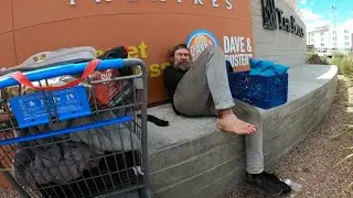 Checking on a Homeless Buddy ... Everybody is Worried about Chris, except Chris