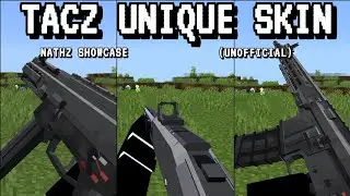 Tacz unique Custom Pack v0.41 | New gun addon bedrock edition | 1.21.100+ | Nathz showcase