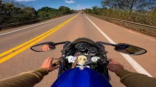 PILOTEI A MOTO MAIS FORTE DE 2008  [4k] 😱