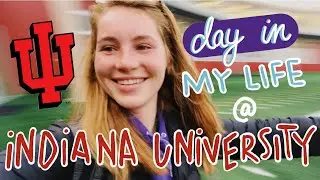 DAY IN MY LIFE @ INDIANA UNIVERSITY -- TOWNIE EDITION -- College Senior Vlog