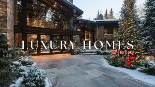 Winter Retreat: Designing Luxury Homes for the Coldest Swasons