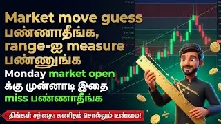 Monday Market Range Revealed 🔥 | Mathematical Premium Levels & Index Zones #optiontamiltrader