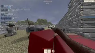 Close combat on bridge (Union and Rebels)