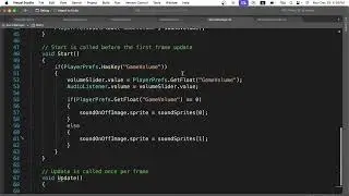 20. Save Sound Settings, Loading Screen, Asynchronous Scene Load