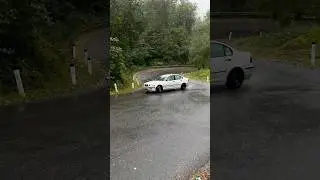 E46 320i RAIN DRIFT!? #automobile #e46drift #bmwengine #drift #e46streetdrift #drifting #bmwe36drift