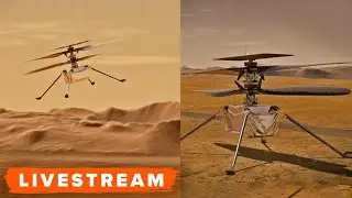 NASA Mars Helicopter Landing LIVE