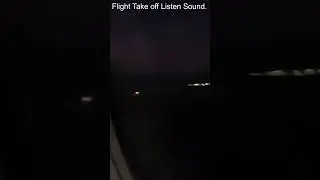 Flight take off || View from sky