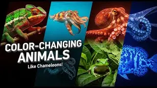 Animals That Can Change Color Like Chameleons 🦎 | Incredible Camouflage | Paw Safari