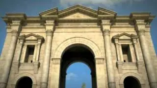 Arco de Adriano, Gerasa, 3D / Virtual Hadrian's Arch, Jerash