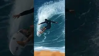 Conner Coffin Huge Turn in Hawaii - Surfing Off the Wall